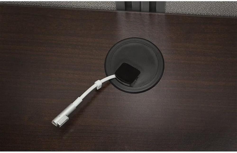 Bush Business Furniture Easy Office L-Shaped 2 Person Benching Workstation with Cable Management