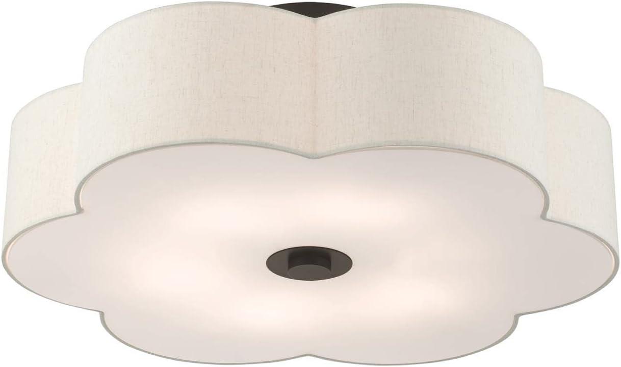 Livex Lighting Solstice 6 - Light Semi-Flush Mount in  English Bronze