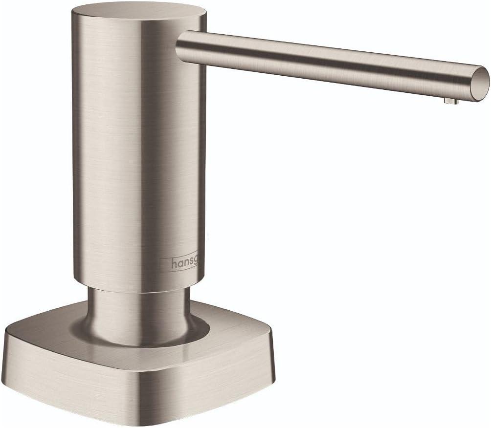 Metris Stainless Steel Modern Soap Dispenser