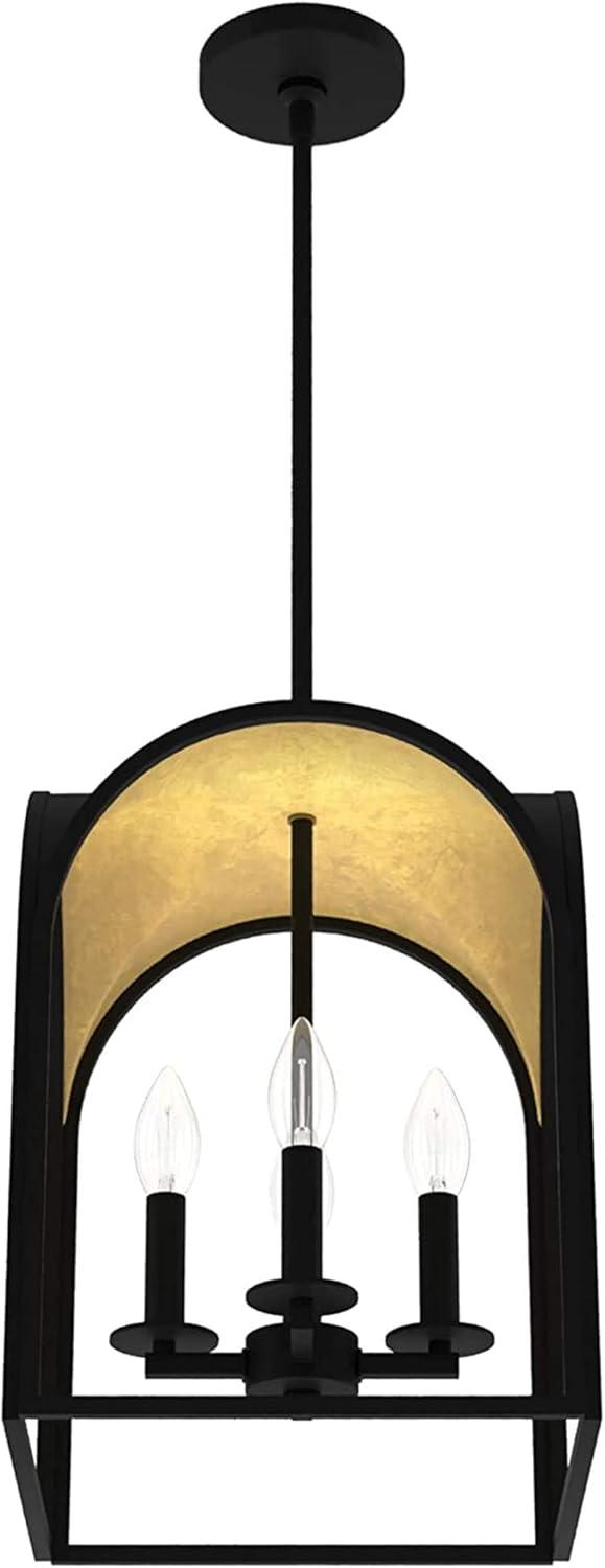 Hunter Fan Dukestown 4 - Light Lantern Geometric Chandelier