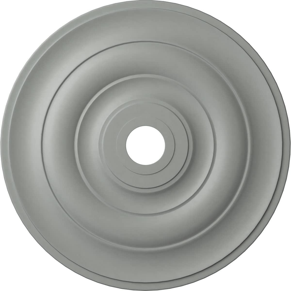 Ekena Millwork 26 1/2"OD x 3 5/8"ID x 1 1/2"P Jefferson Ceiling Medallion (Fits Canopies up to 5")