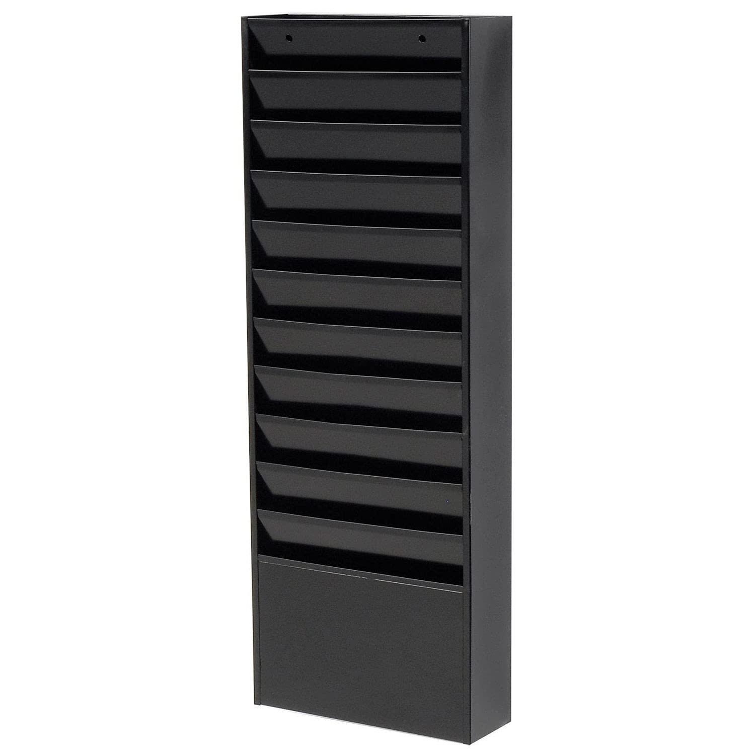 Global Industrial Stainless Steel Hanging Files Open