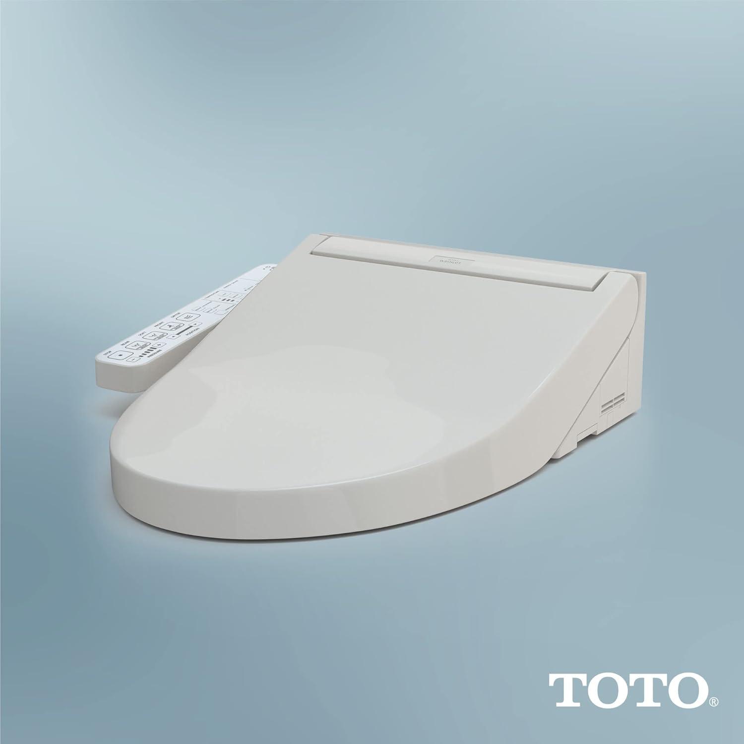 Sedona Beige Modern Electric Bidet Toilet Seat with Eco-Friendly Features