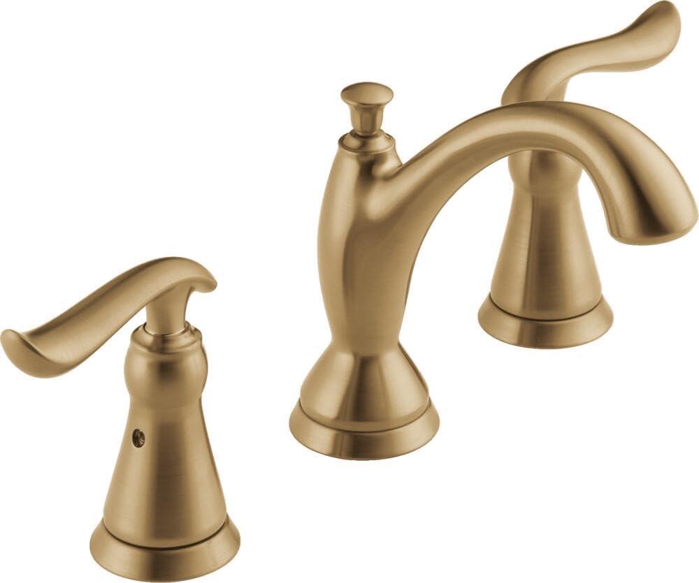 Linden Widespread Bathroom Faucet 3 Hole, 2-handle Bathroom Sink Faucet with Drain Assembly
