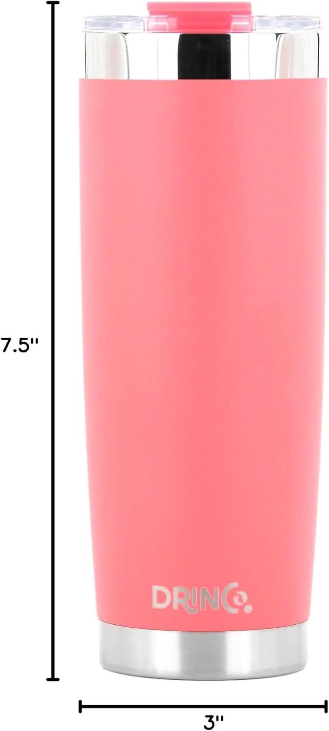 Drinco Drinco 20oz. Double Wall Insulated Stainless Steel Travel Tumbler