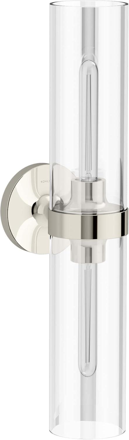 Purist™ 2 Light Indoor Bathroom Vanity Light Fixture, UL Listed