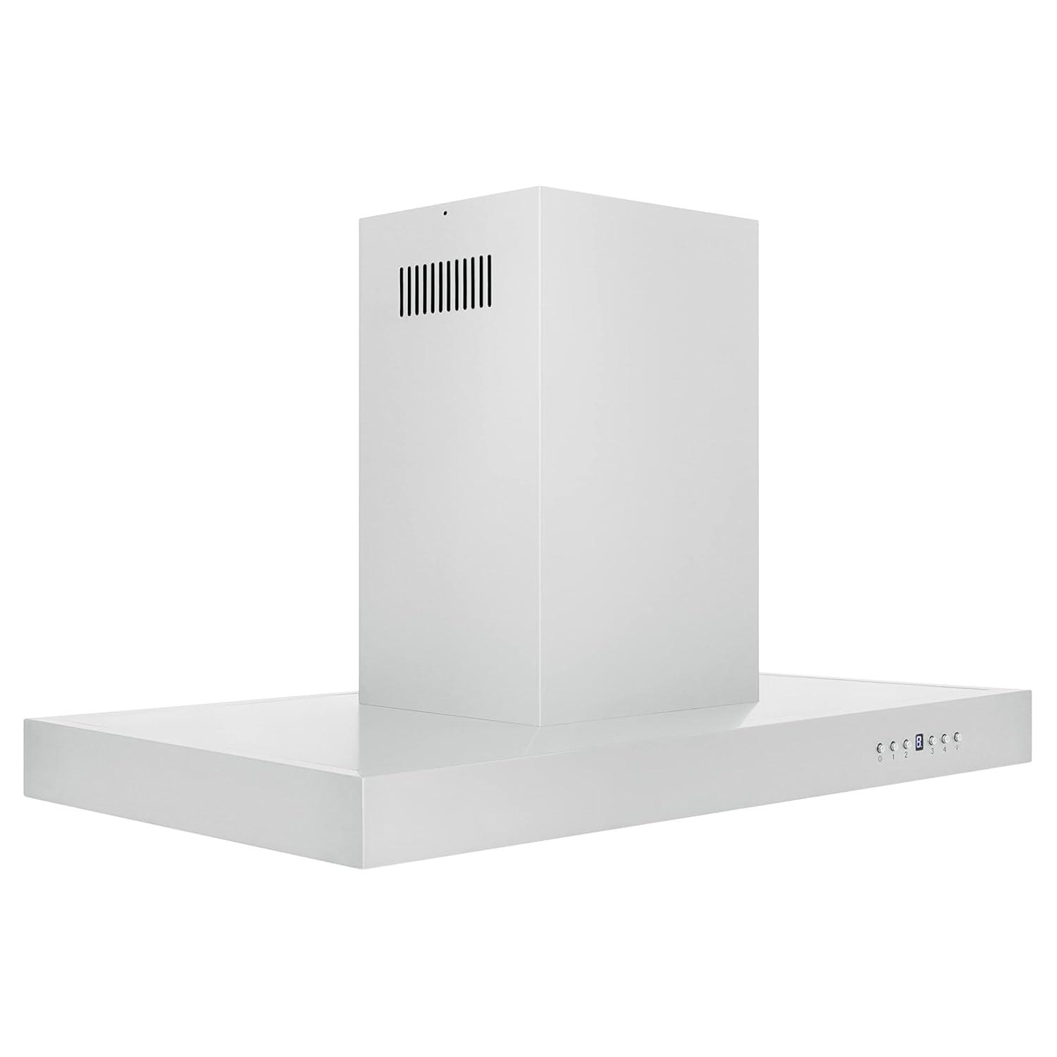 ZLINE ZLINE 36 in. Convertible Vent Isl& Mount Range Hood in Stainless Steel (KE2i-36)