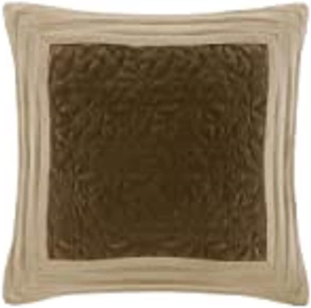 Madison Park Palmer 7 PC Pieced Faux Suede Comforter Set