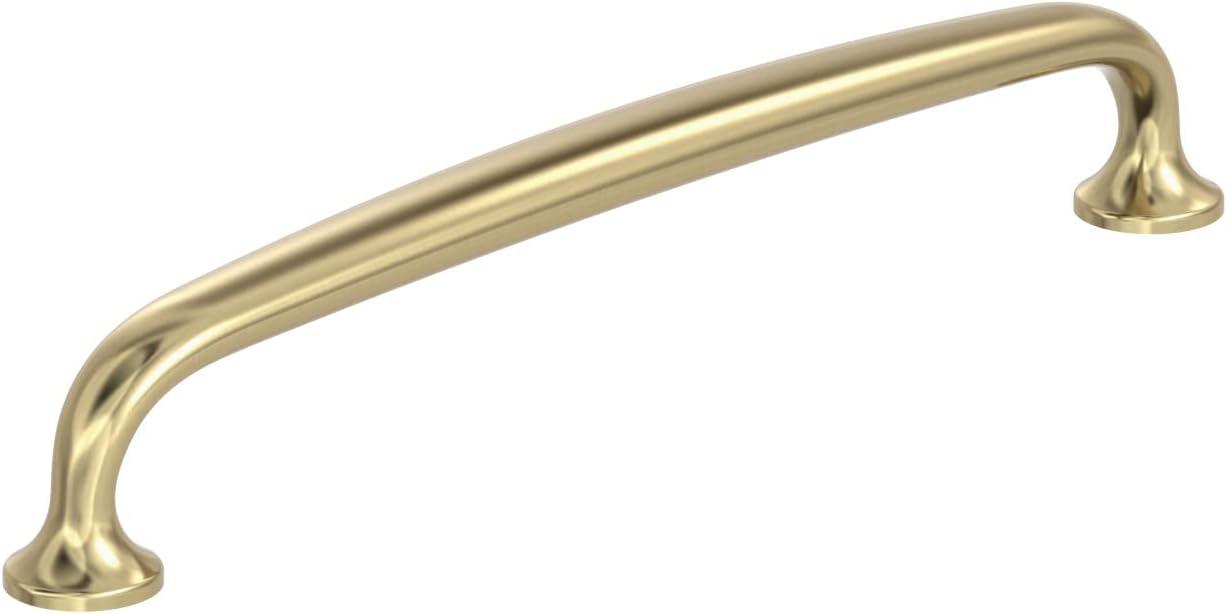 Golden Champagne 6-5/16" Matte Bronze Cabinet Pull with Mounting Hardware