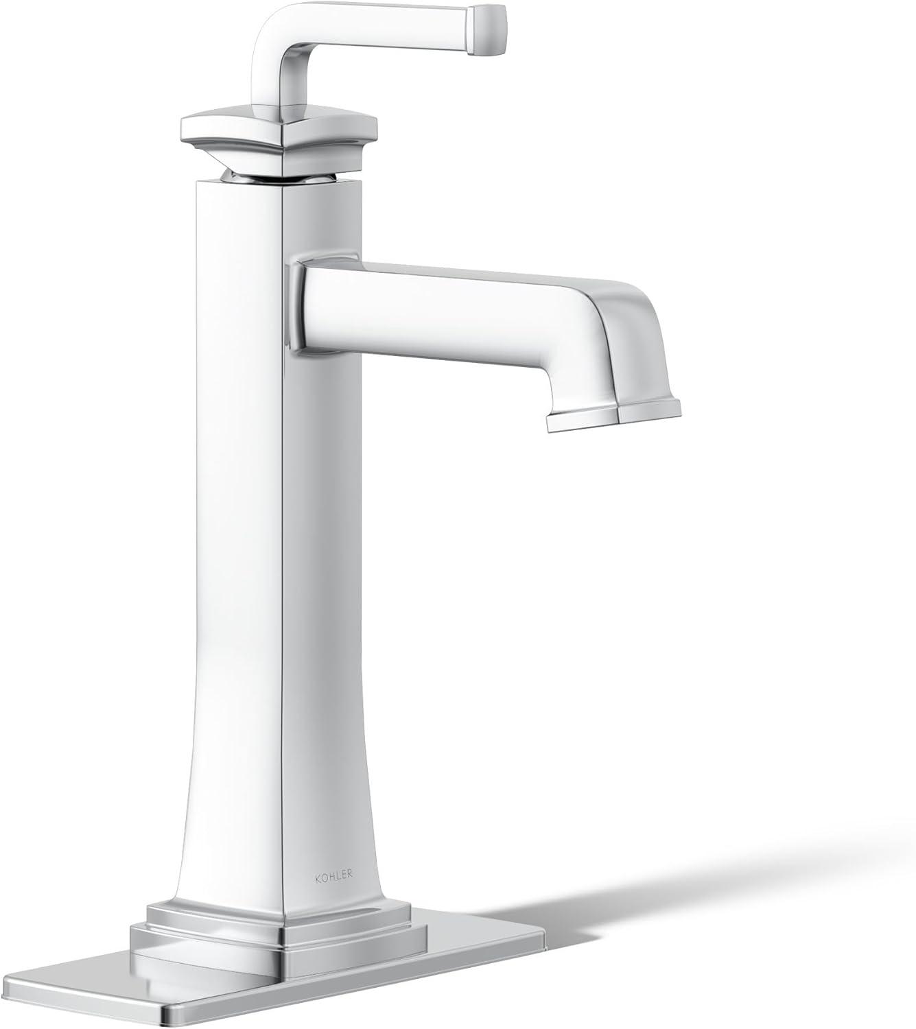 Kohler Riff Tall Single-Handle Bathroom Sink Faucet 1.2 GPM K-26430-4-CP