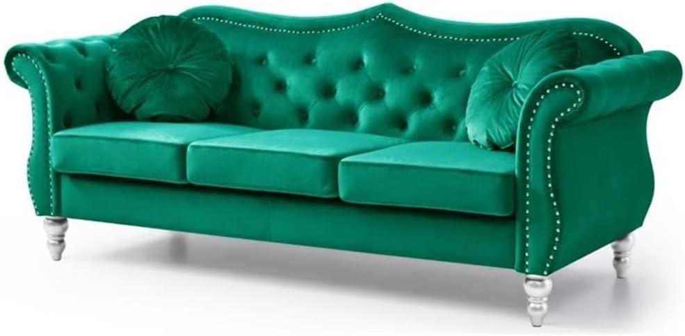 Hollywood 82'' Velvet Sofa