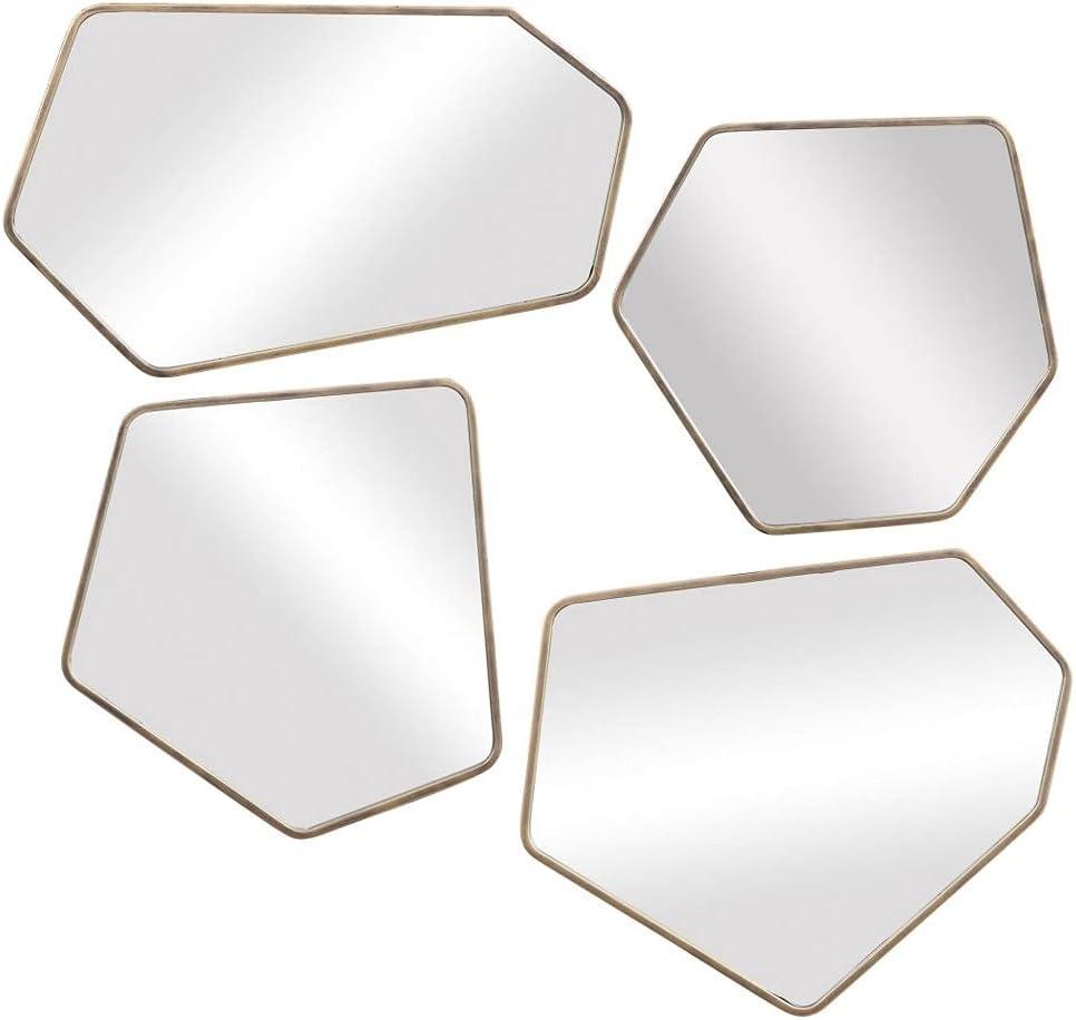 Kirby Mirrors (Set of 4) - Gold