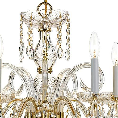 Crystorama Lighting - Five Light Chandelier - Crystal Crystal 5 Light Chandelier