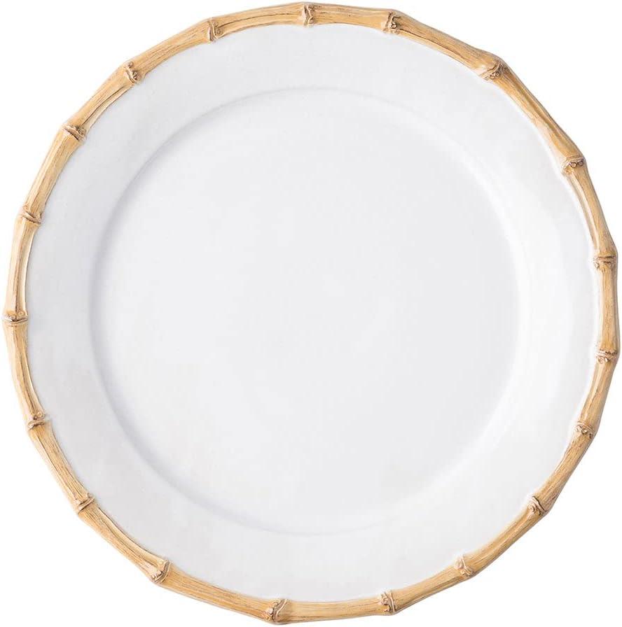 Bamboo 4 - Piece Place Setting - White/Natural