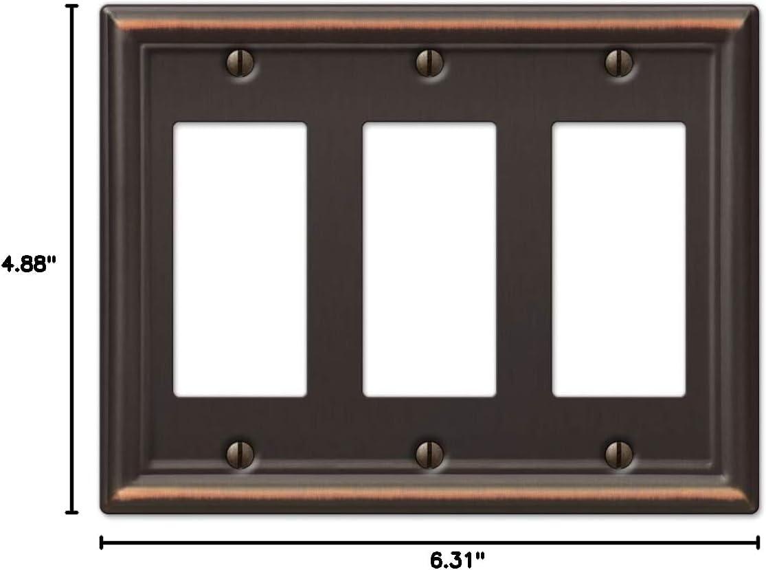CKP Impressions 3 - Gang Rocker Standard Combination Wall Plate