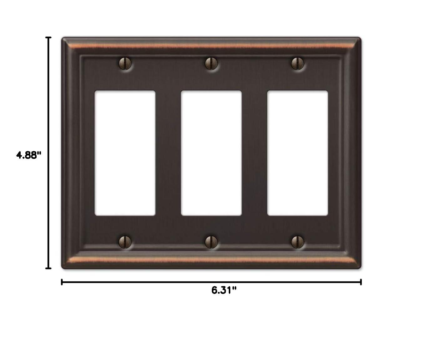 CKP Impressions 3 - Gang Rocker Standard Combination Wall Plate