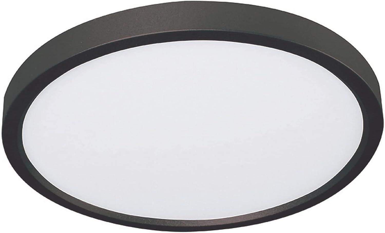 AFX - Edge 1- Light Ceiling Flush Mount in Contemporary-Modern-Transitional