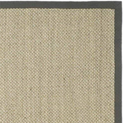 Natural Fiber NF443 Power Loomed Runner Rug - Marble/Grey - 2'x12' - Safavieh.