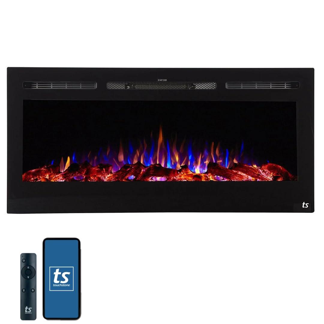 The Sideline by Touchstone - 45" Smart Electric Fireplace - WiFi Enabled