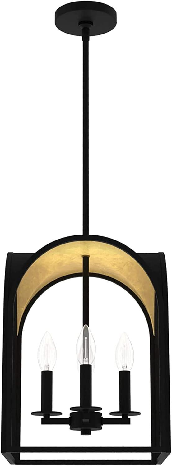 Hunter Fan Dukestown 4 - Light Lantern Geometric Chandelier