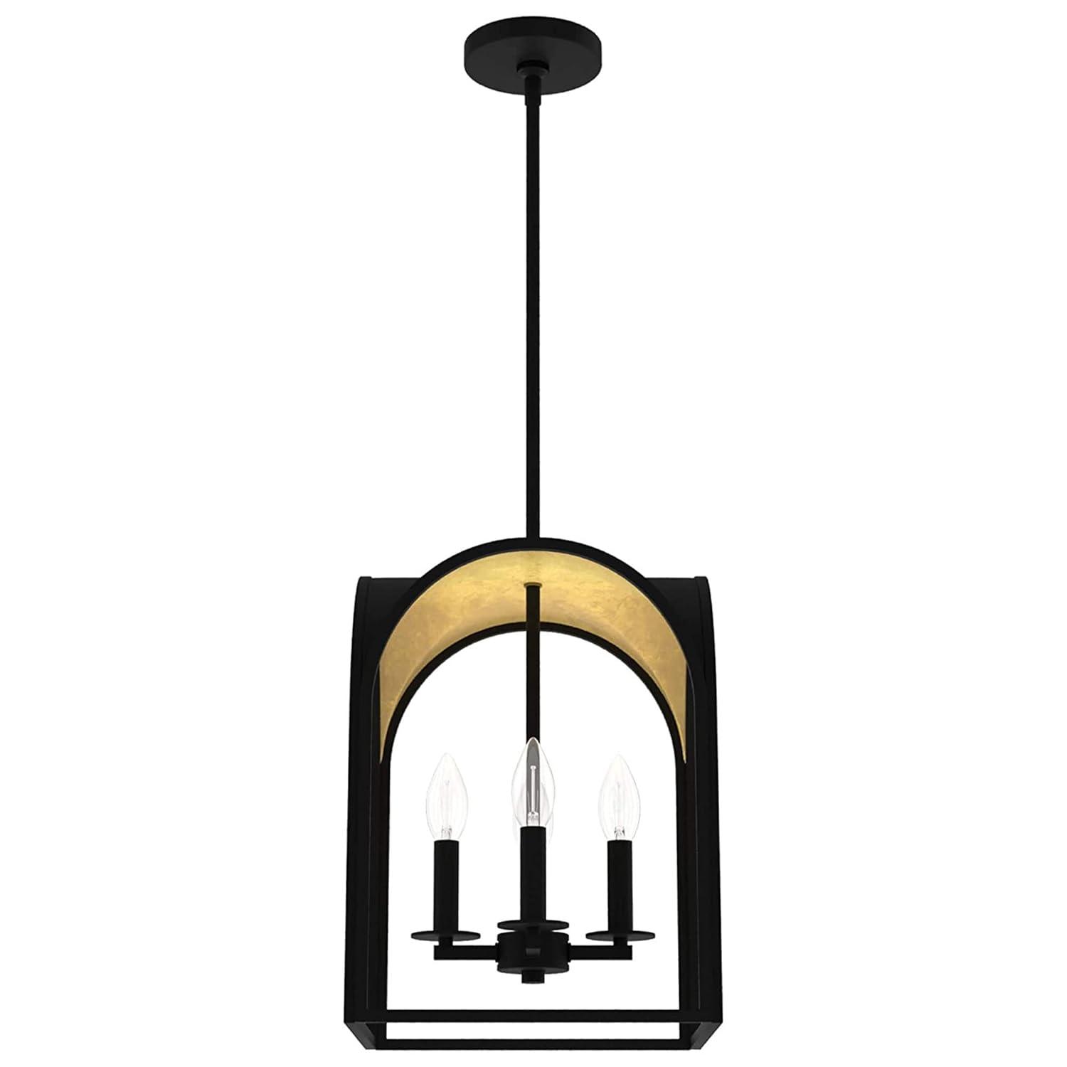 Hunter Fan Dukestown 4 - Light Lantern Geometric Chandelier