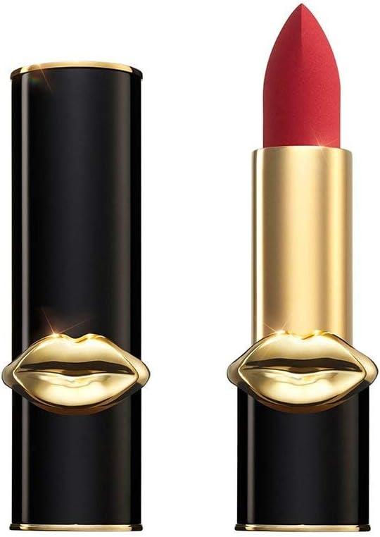 Elson Blue Red Matte Moisturizing Lipstick Stick