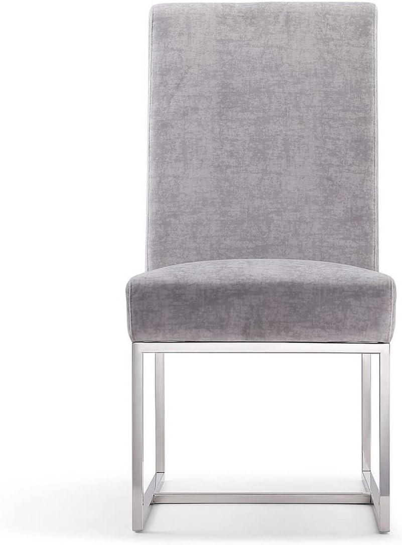 Hokku Designs Johnnette 18.9'' H Velvet Upholstered Side Chair