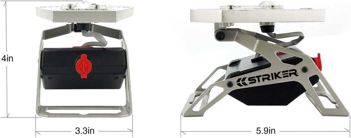 STKR Concepts 6.4'' Battery Powered Integrated LED Work Light