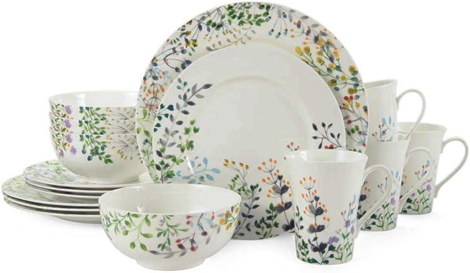 Mikasa Tivoli Garden 16-Piece Dinnerware Set, Service 4