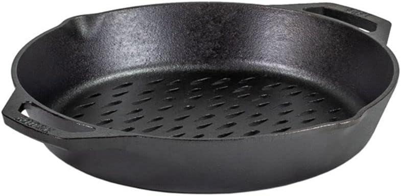 Lodge 12 Inch Dual Handle Grill Basket