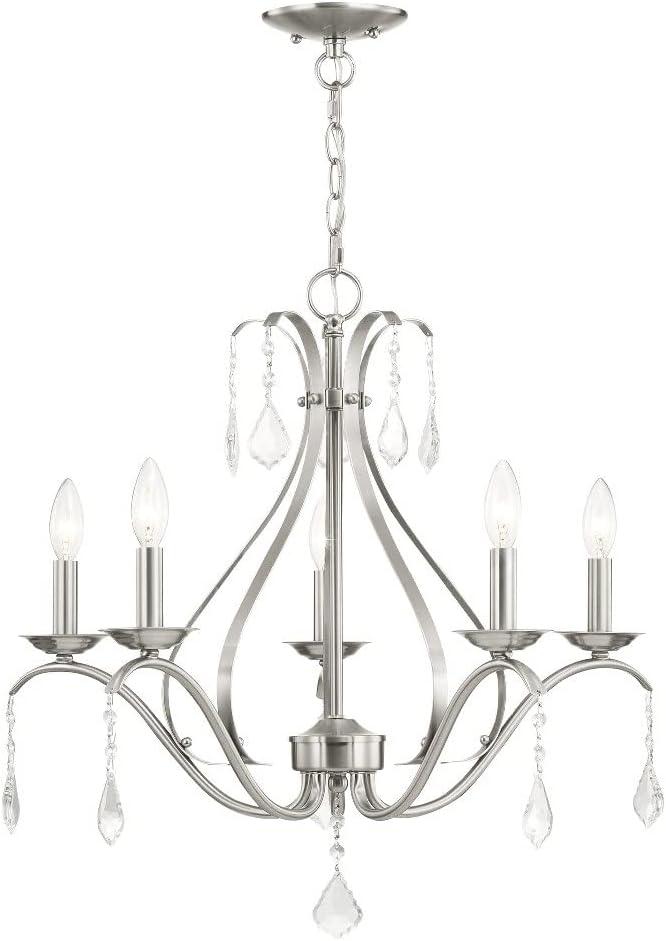 Livex Lighting Caterina 5 - Light Chandelier in  Antique White