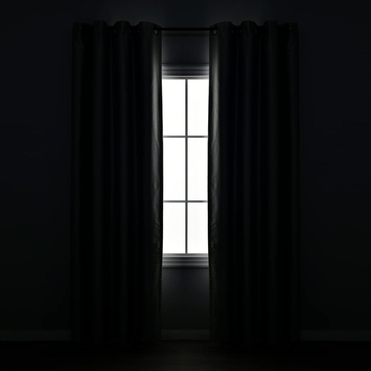 Lush Decor Polyester Blackout Curtain Pair (Set of 2)