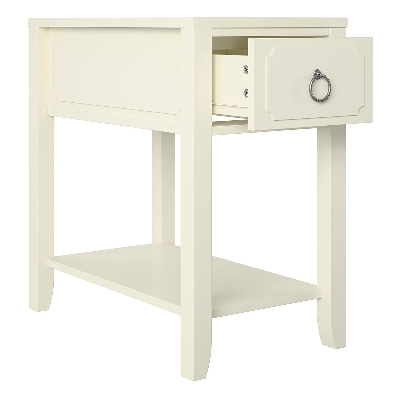 Her Majesty End Table with Storage