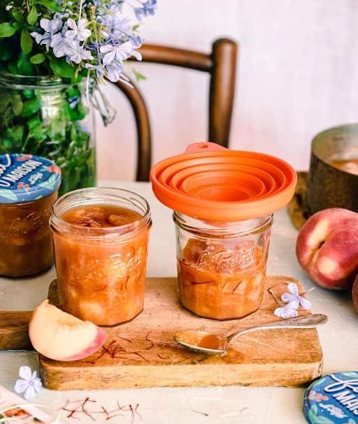 Le Parfait Jam Pot - 324ml Faceted French Working Glass w/Snap Cover, 11oz (Pack of 6)