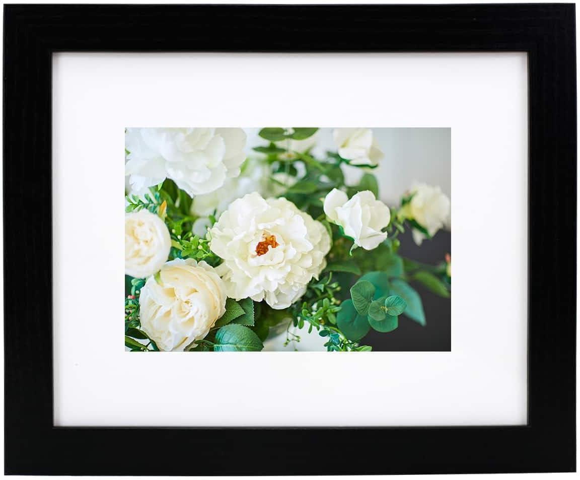 Black Belmont Frame with Mat by Studio Décor®