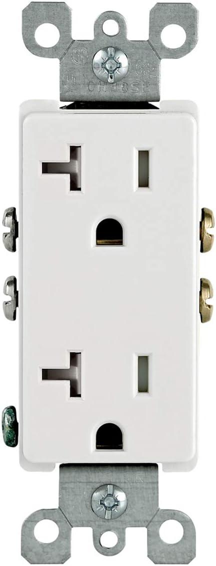 20 Tamper Resistant Duplex Outlet