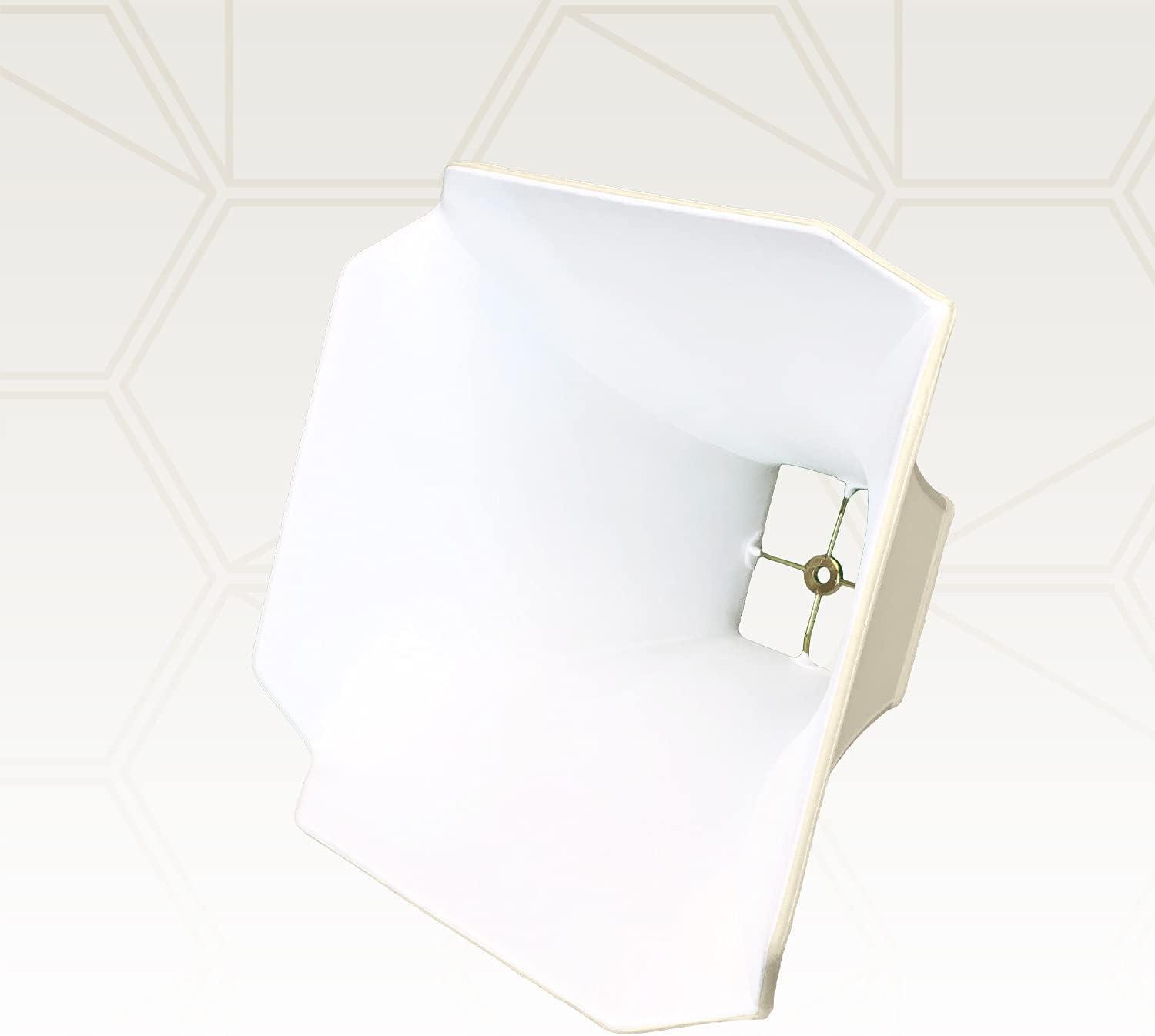 Royal Designs Pagoda Basic Lamp Shade, Eggshell, 4 x 10 x 9