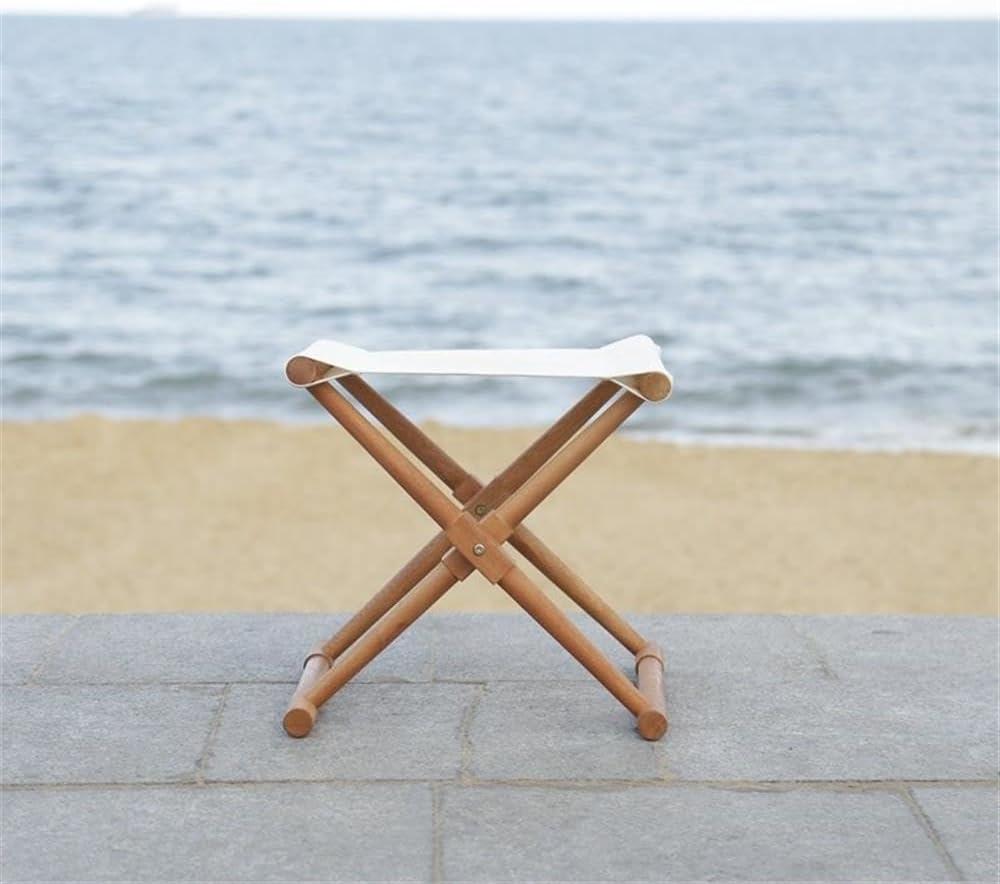 Breanne Patio Folding Stool (Set of 2) - Beige/Natural - Safavieh.