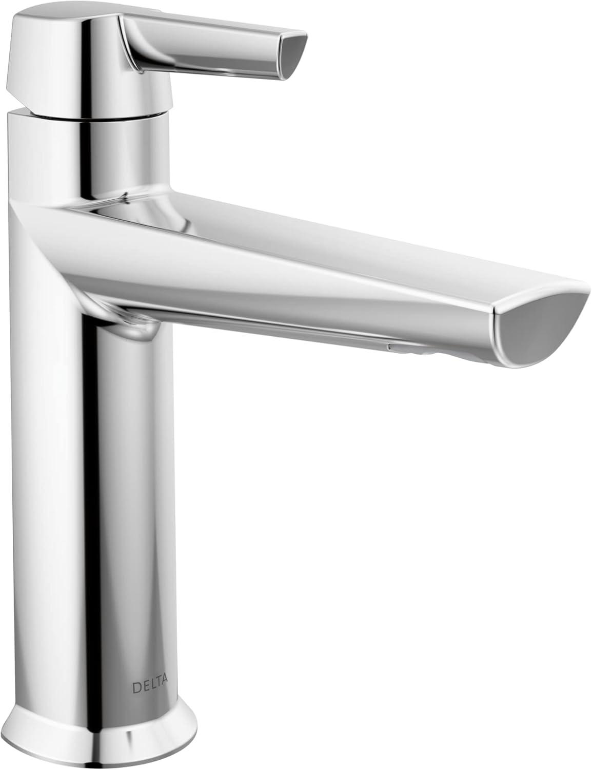 Galeon Modern Chrome Single Hole Zinc Bathroom Faucet