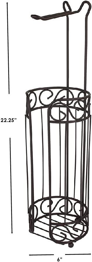 Fleur De Lis Living Margarida Free Standing Toilet Paper Holder