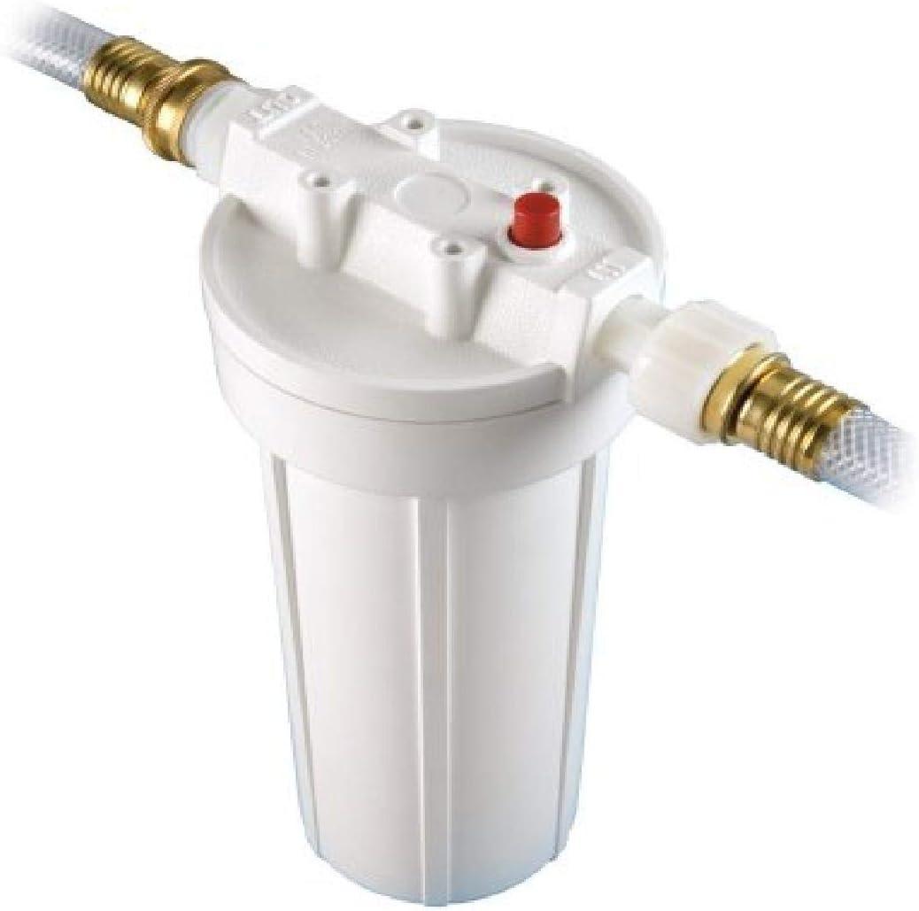 White External Water Filtration System with Brass Fittings