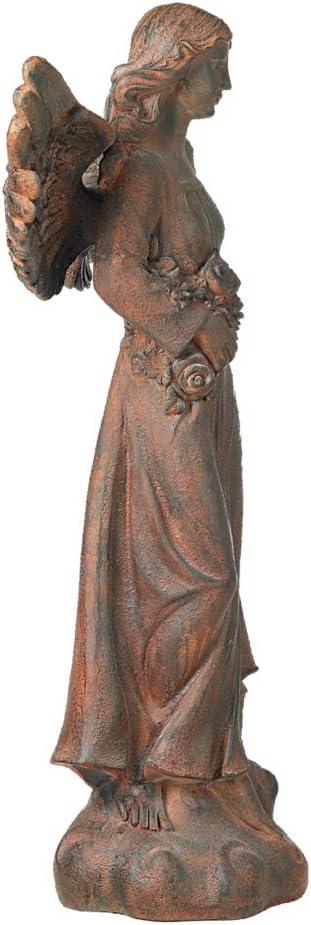 Kensington Hill Large Tall English Tudor Angel Garden Statue Sculpture Holy Decor Outdoor Garden Front Porch Patio Yard Outside Home 41 1/2" High