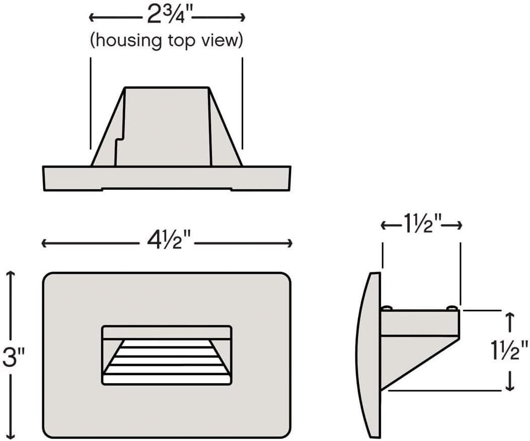 Hinkley Luna Low Voltage Matte Step Light