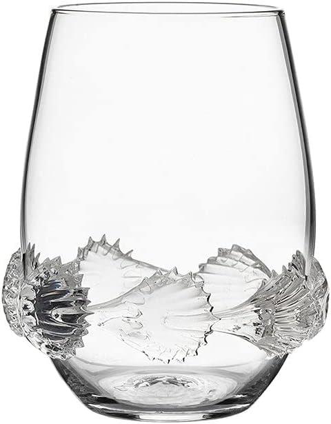 Juliska Heritage 12 oz. Stemless Wine Glass Assorted (Set of 4)