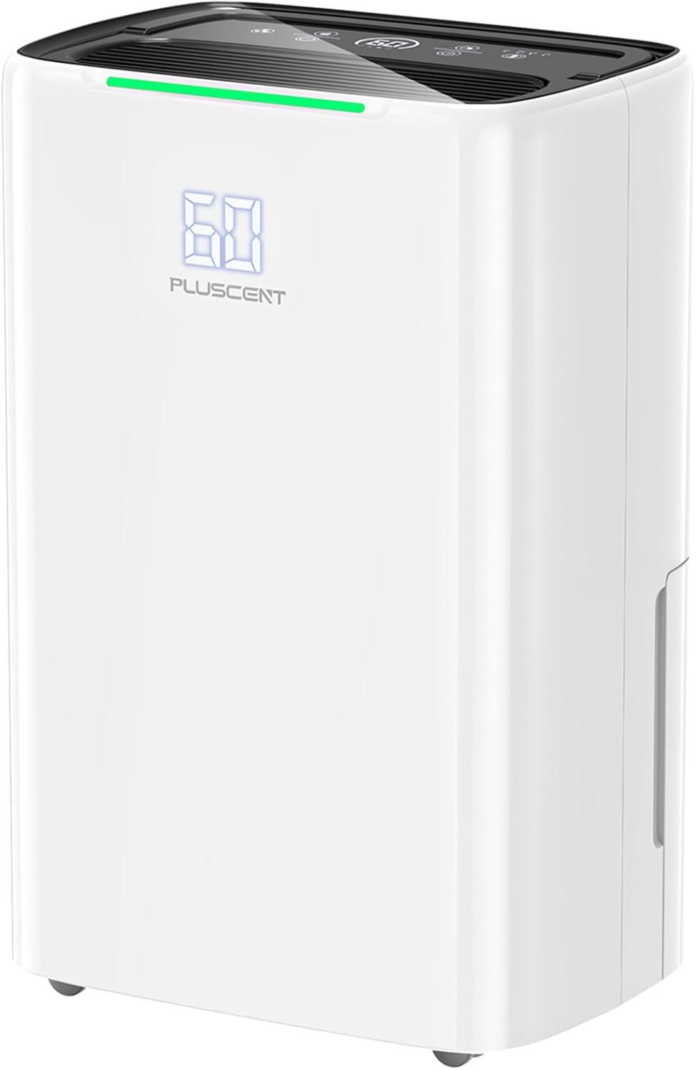 5000 Sq.Ft Energy Star Dehumidifier for Basement, 52 Pints Dehumidifiers for Home & Large Room with Drain Hose, Manual & Auto Drainage, 4 Modes, Intelligent Humidity Control, 24H Timer, Auto Defrost
