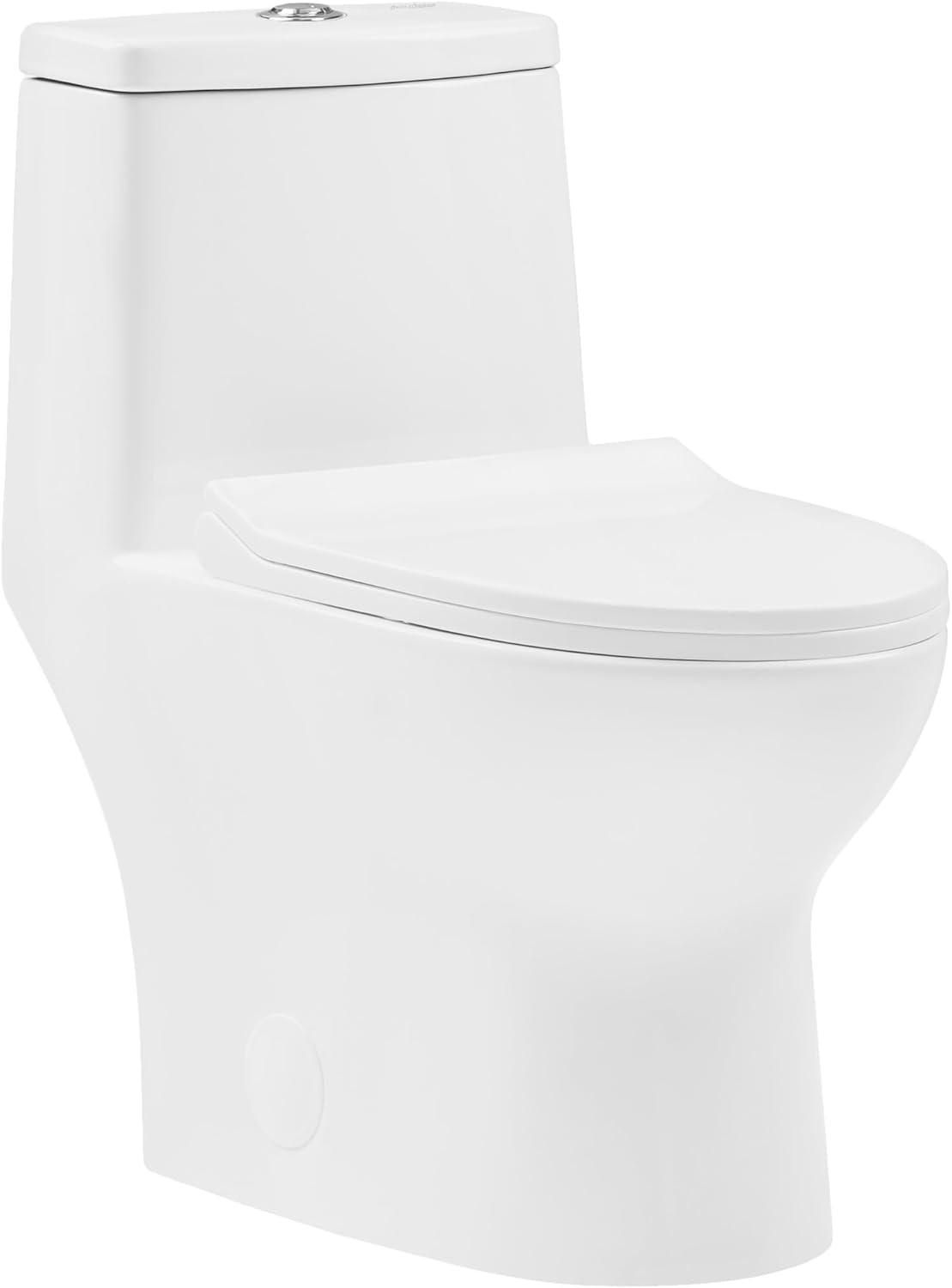 Swiss Madison Ivy One-Piece Elongated Toilet Vortex Dual-Flush 1.1/1.6 gpf