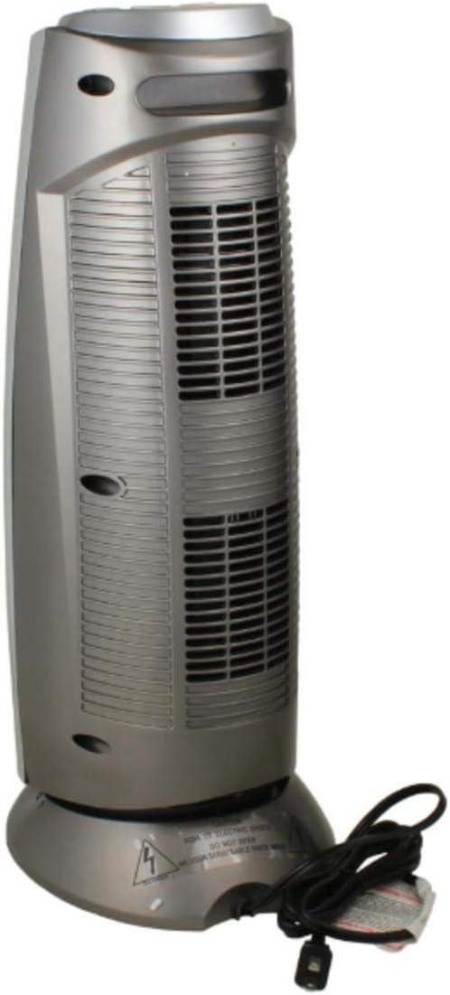 Comfort Zone Portable 1500W Ceramic Oscillating Digital Tower Space Heater