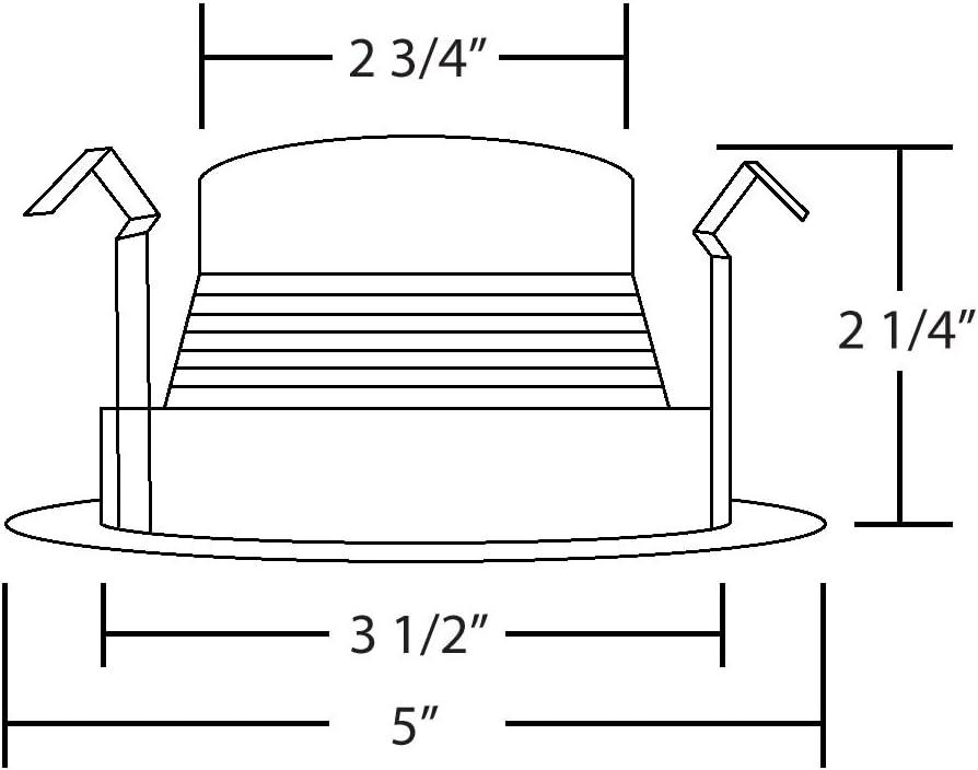 4'' Dimmable Standard Recessed Lighting Kit