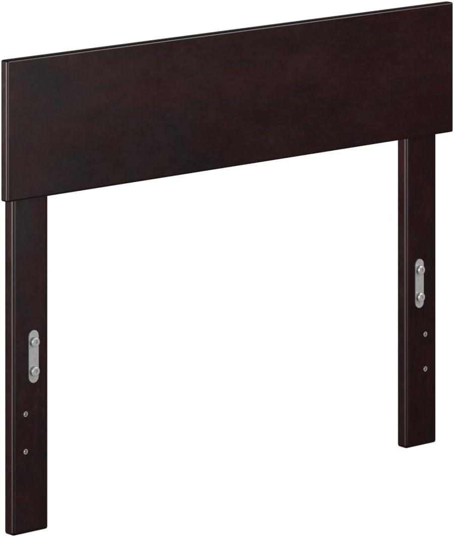 Twin Boston Headboard Espresso - AFI: Solid Wood, Sleek Finish, Adjustable Height