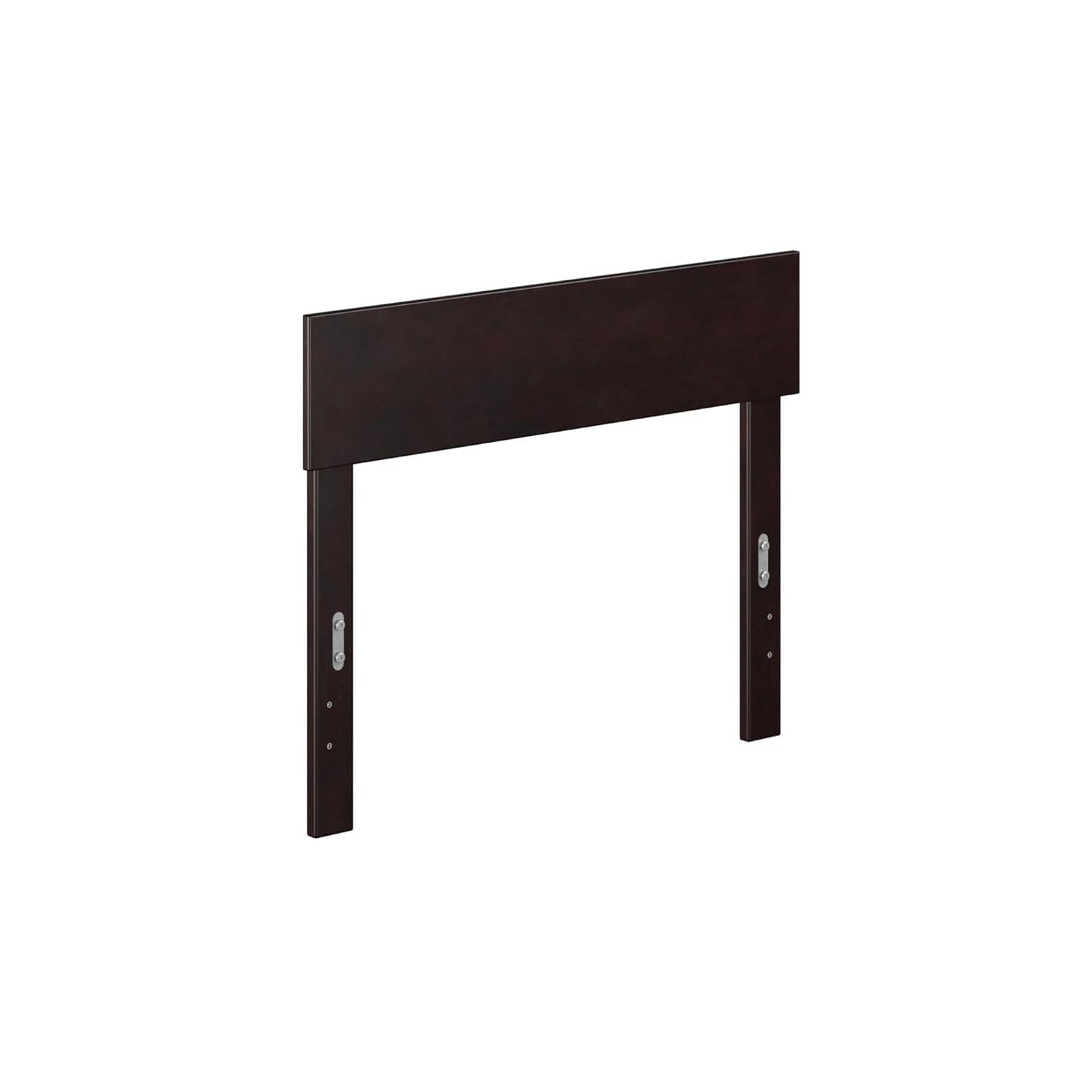 Twin Boston Headboard Espresso - AFI: Solid Wood, Sleek Finish, Adjustable Height